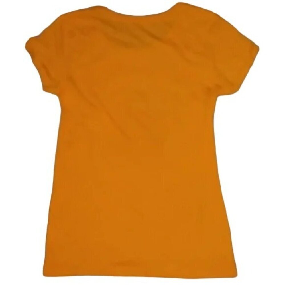 Adidas Neon Orange Crewneck T-shirt - Picture 5 of 5